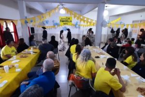 La filial local de “Somos La Amarilla” celebró el aniversario de la Revolución de Mayo