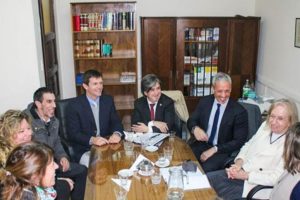 Abogados se reunieron con la titular de la Suprema Corte de Justicia de la provincia