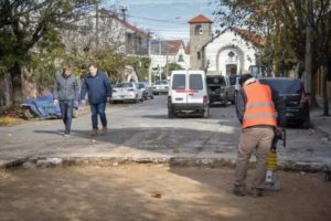 Comenzaron obras viales en el barrio Primera Junta