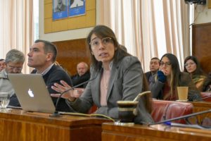 Para la concejal Romero el proyecto de Zonas Seguras da “respuesta a un problema histórico”