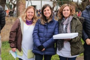 Raverta recorrió la zona donde se realizará la obra del camino San Francisco