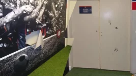 El plantel de Boca rompió el vestuario visitante de San Lorenzo en el Nuevo Gasómetro