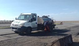 Comenzaron los trabajos de reparación del acceso de María Ignacia (Vela)
