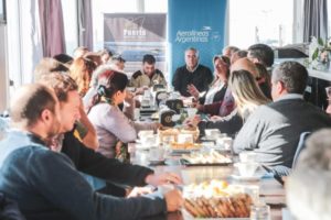 Referentes del Puerto se interiorizaron sobre el “Corredor Atlántico” de Aerolíneas Argentinas