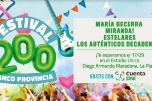 El Banco Provincia celebrará su Bicentenario con un gran festival musical