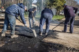 Se sanearon 40 cuadras durante agosto en la zona del Puerto