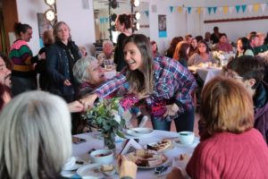 Raverta se reunió con beneficiarias del Reconocimiento de Aportes por Tareas de Cuidado