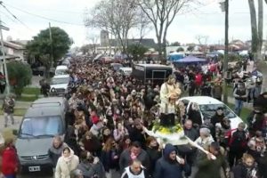 Miles de marplatenses participaron de la celebración por San Cayetano