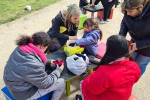 “Somos la amarilla” celebró el Día del Niño en el merendero “La ilusión”