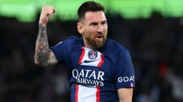 Lionel Messi metió un golazo de tiro libre en el triunfo del PSG, que se afirmó en la cima de Francia