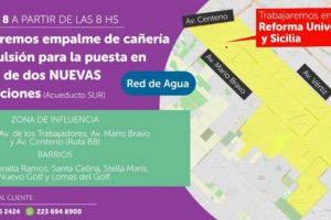 OSSE realizará una importante obra en la zona sur de la ciudad