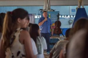 Distinguieron a los integrantes de la Orquesta Infanto Juvenil