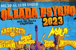 El 6° Festival Oleada Psycho anuncia tres fechas para enero