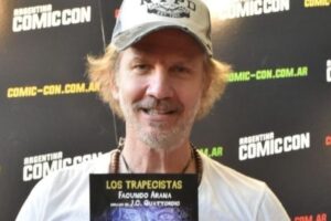 Facundo Arana presenta “Los trapecistas”, su primer cómic