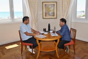 Massa y Kicillof se reunieron en Mar del Plata y analizaron el fallo de la Corte que favoreció a CABA