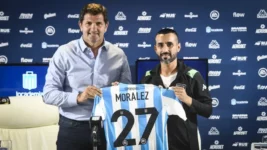 Maxi Moralez espera por su habilitación para poder jugar con Racing ante Boca