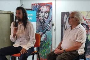 Adolfo Pérez Esquivel participó de un encuentro en el Faro de la Memoria