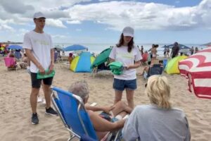 Promotores ambientales del Municipio concientizan sobre el cuidado del ambiente