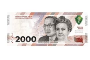 Confirmaron la emisión del billete de 2000 pesos