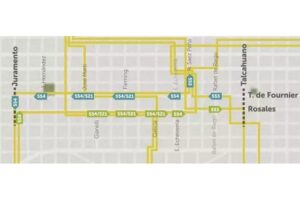 Habrá un cambio de recorrido de colectivos a la altura de los barrios El Progreso y Cerrito San Salvador