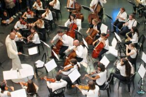 Se presenta la Orquesta Sinfónica de Estudiantes en la Sala Piazzolla