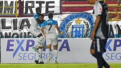 Paolo Guerrero marcó su primer gol en Racing: “Cada vez me voy sintiendo mejor”