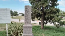 Se robaron el busto de Perón de la estación de trenes de Tandil