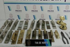 Detuvieron en pleno centro a un ladrón de picaportes