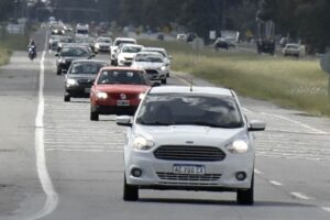 Más de 2100 autos por hora circulaban por la Autovía 2 en el fin del feriado largo