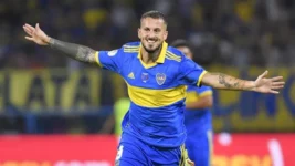 Benedetto logró una marca histórica para Boca con sus tres goles en la final