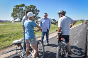 Avanza la construcción de una nueva bicisenda en la zona norte