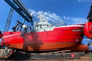 El Astillero Contessi botará este sábado el pesquero “Huafeng 881”