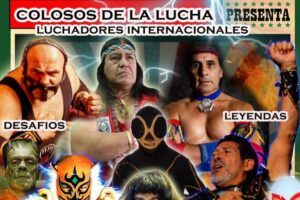 “Los colosos de la lucha” brindarán un show a beneficio de APAND