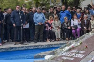 Montenegro convocó a “remalvinizar a los jóvenes” para “no olvidar a nuestros héroes”