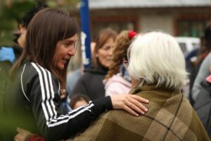 Raverta se reunió con vecinos del barrio Parque Peña