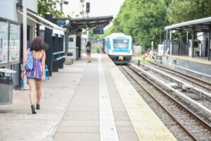 Casi 100 personas fueron detenidas por acoso en el ámbito ferroviario
