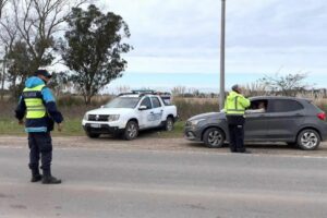 Tránsito: disminuyó la cantidad de alcoholemias positivas