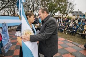 Montenegro recordó el proyecto de los patriotas en la celebración por el 25 de Mayo