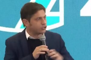 Kicillof anunció la implementación del Boleto Estudiantil para el nivel terciario.