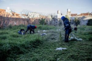 En lo que va del año el EMSUR levantó más de cien toneladas de residuos en terrenos privados