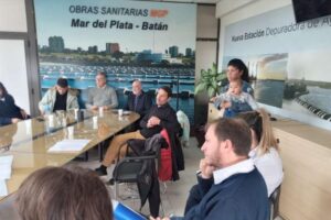 Vecinos de Estación Chapadmalal fueron recibidos por autoridades de OSSE