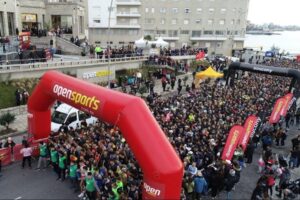 Diego Lacamoire y Karen Cejas, ganadores de los 15k Ciudad Open Sports