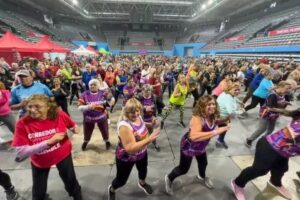 Llega al Polideportivo la jornada “Mar del Plata se mueve con Zumba”