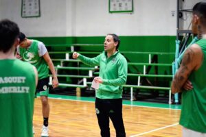 Juan Pablo Tumminello asumió como entrenador del equipo de básquet de Kimberley