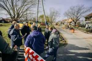 Comenzaron las obras de bacheo en el barrio Fortunato de la Plaza