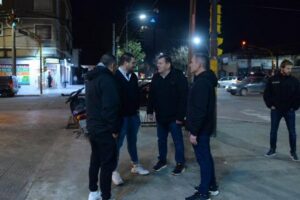 Repotenciación LED: Colocaron nuevas luminarias en avenida Libertad