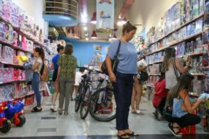 Se observó una caída en las ventas por el Día del Niño