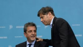 Kicillof apoya el tren de carga para unir Tandil con el Puerto de Quequén y se lo pide a Massa