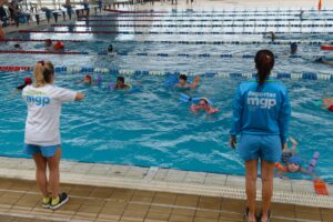Nadar en Familia: una propuesta gratuita de actividades acuáticas en el Natatorio Municipal.