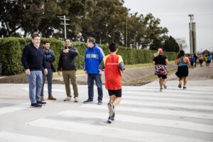 El Municipio finalizó las obras en el nuevo acceso al Parque de Los Deportes.